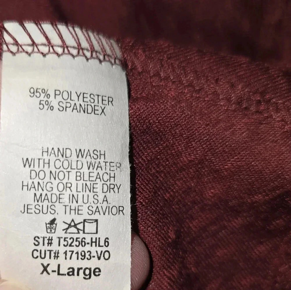 NWT Anika Burke Reindeer & Burgundy Print Fit & Flare Mock Neck Midi Dress XL - Picture 7 of 10